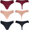 Apollo Dames String - Bamboe 3-pack - Vochtregulerend - Zwart (3-pack)