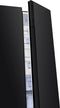 Frilec BONNSBS-630-040CB - Amerikaanse koelkast - 532L inhoud - Zwart
