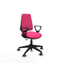 Piqueras y Crespo Elche BFN066G - Bureaustoel - Verstelbare hoogte draaiend - Roze
