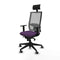 Bureaustoel met hoofdsteun Piqueras y Crespo 1D066G1 Paars