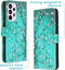 iMoshion Hoesje Geschikt voor Samsung Galaxy A33 Hoesje Met Pasjeshouder - iMoshion Design Softcase Bookcase - Blauw / Blossom