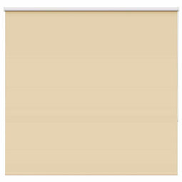 vidaXL - Rolgordijn - verduisterend - 155x175 - cm - stofbreedte - 151,6 - cm - beige
