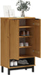 vidaXL - Schoenenkast - FLAM - 59,5x35x107 - cm - massief - grenenhout