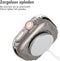 imoshion Screenprotector - Geschikt voor Apple Watch Ultra / Ultra 2 - 49mm - Titanium Full Cover Hard Case / Beschermend Hoesje - Zilver