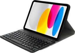 Mobiparts iPad 10.9 (2022) - Bluetooth Keyboard Case - Magnetisch uitneembaar toetsenbord - Zwart