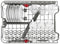 Whirlpool WSIO 3T223 PE X - Ingebouwde Vaatwasser - 10 Couverts - 6th Sense Technologie - Eco E