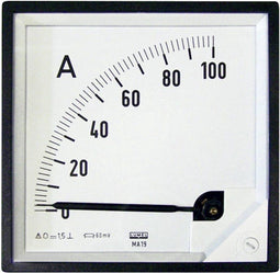 Lumel MA19 100A/60mV Inbouwmeetinstrument 96 x 96 mm 100 A/DC (60 mV) Draaispoel