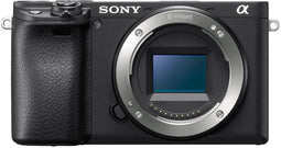 Sony α6400 - Systeemcamera - 24,2MP CMOS - 4K Video - Inclusief netadapter