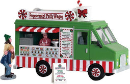 Lemax - Peppermint Food Truck - Set Of 3