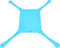 G-RAFFA Strandtent - Schaduwdoek 2x2m - Lichtgewicht UPF 50+ Zonnescherm Ocean Blue