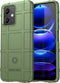 imoshion Hoesje Geschikt voor Xiaomi Poco X5 5G Hoesje Siliconen - imoshion Rugged Shield Backcover - Groen