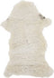 vidaXL - Schapenvacht - 70x100 - cm - crèmekleurig