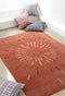Lihou Vloerkleed - 200x300 - Rechthoek - Laagpolig Tapijt - Modern - Oranje, Rood