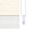 vidaXL - Zebra - Blind - 105x230cm - stofbreedte - 100,9cm - polyester - marmerbeige