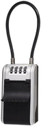 Master Lock 5482EURD - Sleutelkluis - Verdubbelde opslagcapaciteit - Zwart Zilver