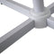 Statiefventilator - 3 standen - 40 CM - wit