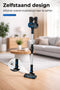 MYBOT E6 Advanced - Steelstofzuiger - Dweilfunctie - 250W - 20Kpa - 3 Zuigniveaus - Zakloos - Draadloos - Zwart