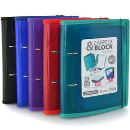 Ringmap Office Box A5 - Ringmap - 2 Ringen (25 mm) - Inclusief 10 Lijmen