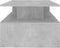 vidaXL - Salontafel - 90x60x42,5 - cm - bewerkt - hout - betongrijs