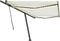 vidaXL - Luifel - handmatig - uittrekbaar - met - LED - 500x300 - cm - crèmekleurig