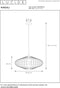 Lucide MAGALI - Hanglamp - Ø 56 cm - Hoogte verstelbaar - Naturel