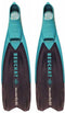 Beuchat Mundial One 50 - Speervissen Vinnen - Fishtail-vorm - Blauw (1 paar)