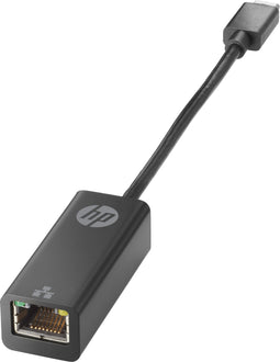 HP USB-C - RJ45 Adaptor G2 - Ethernet 1Gbps - USB 3.2 (Gen 1, 5Gbps) type-C