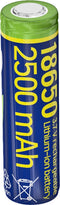 Gembird EG-BA-18650-10C/2500 - Li-Ion batterij 2500mAh - 3.7V 25A