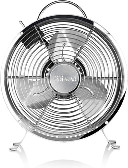 Tristar VE-5967 - Metalen retro ventilator - 20 Watt - 25 cm