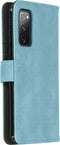 iMoshion Hoesje Geschikt voor Samsung Galaxy S20 FE Hoesje Met Pasjeshouder - iMoshion Luxe Bookcase - Lichtblauw