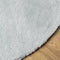 vidaXL - Vloerkleed - HUARTE - laagpolig - zacht - wasbaar - Ø - 120 - cm - blauw