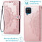 iMoshion Hoesje Geschikt voor Samsung Galaxy A12 Hoesje Met Pasjeshouder - iMoshion Mandala Bookcase - Roze