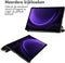 imoshion Tablet Hoes - Geschikt voor Samsung Galaxy Tab S9 11.0 inch FE / Galaxy Tab S10 FE / Galaxy Tab S9 11.0 inch - Design Trifold Bookcase - Leopard
