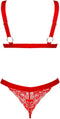 Obsessive - Elianes Tweedelige Set - Rood