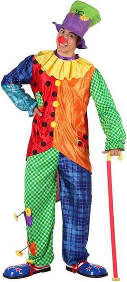 "Clown pak voor heren - Verkleedkleding - Small"