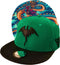 Capiche® Snapback Pet Heren – Chinese Draak – Groen & Zwart – Verstelbaar met Druksluiting – Sportcap – Baseball Cap – Mannen Cap – Draken Pet