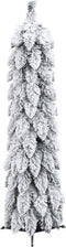vidaXL - Kunstkerstboom - met - verlichting - en - sneeuw - 45 - LED's - 90 - cm