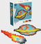 Plus-Plus Puzzle by Number ruimte 500 delige bouwset - 3912 - Bouwspeelgoed - Constructiespeelgoed - Set met bouwstenen - Vanaf 5 jaar