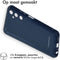 iMoshion Hoesje Geschikt voor Samsung Galaxy A05s Hoesje Siliconen - iMoshion Color Backcover - Donkerblauw