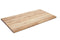 feel furniture - 160x90 Eettafel - Massief Boomstamblad Eiken - 5 cm dik - Twin U Frame