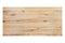 Feel Furniture - 180x90 Eettafel - Massief Glad Boomstamblad Eiken - 5 cm dik - Twin U Frame