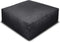 Feel Furniture - Binnen & Buiten bank - Odin - 5 Persoonsbank - Zwart - Met Hocker