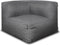 Feel Furniture - Binnen en Buiten bank - Odin - 4 Persoonsbank - Grijs - Met Hocker