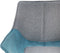 Feel Furniture - Bruce stoel - Grijs & Blauw