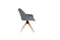 Feel Furniture - Bruce stoel - Grijs & Blauw