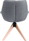 Feel Furniture - Bruce stoel - Grijs & Groen