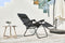 Feel Furniture - Buiten ligstoel - verstelbaar - Zwart - 2 stuks