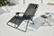 Feel Furniture - Buiten ligstoel - verstelbaar - Zwart - 2 stuks