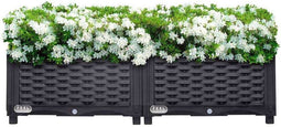 Feel Furniture - Buiten plantenbak - Delta - Zwart