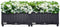 Feel Furniture - Buiten plantenbak - Delta - Zwart